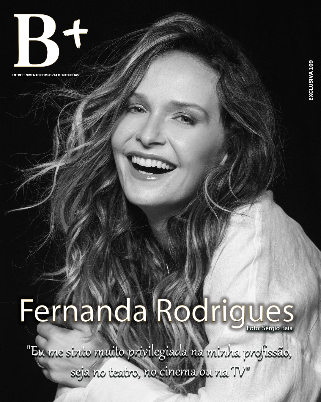 Capa B+: Entrevista exclusiva com a atriz Fernanda Rodrigues - Correio ...