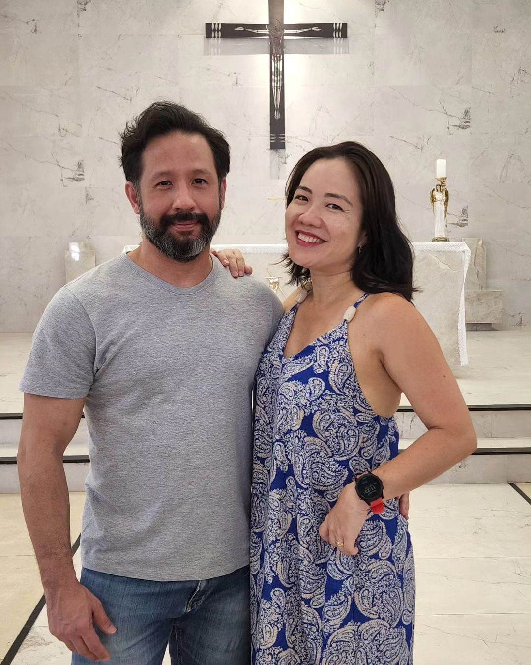 Mucio Marinho e Neiba Ota