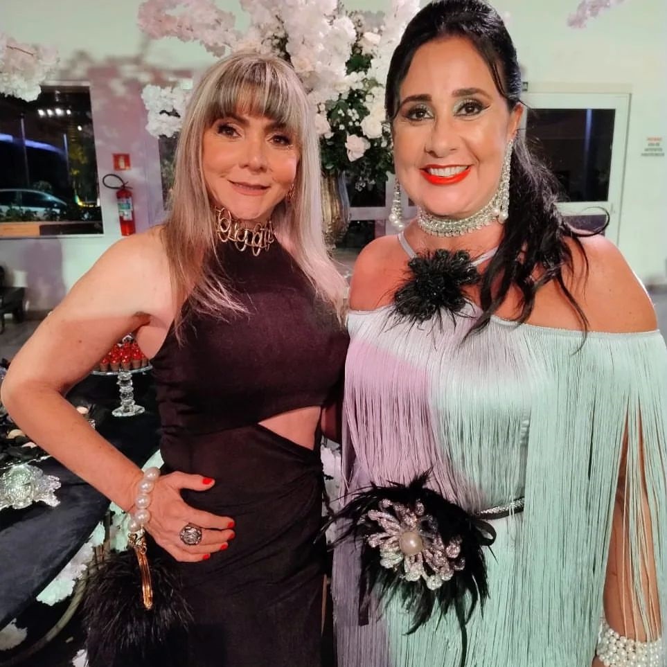 Cleuza Vasconcellos e Laurita Toginini