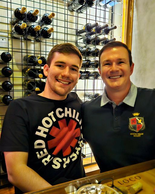 Giuliano Piccinin e seu pai, Dr. Marcos Piccinin