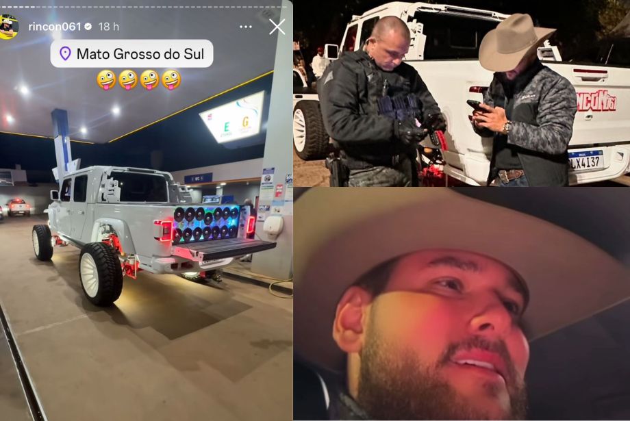 Jeep foi apreendido por irregularidades