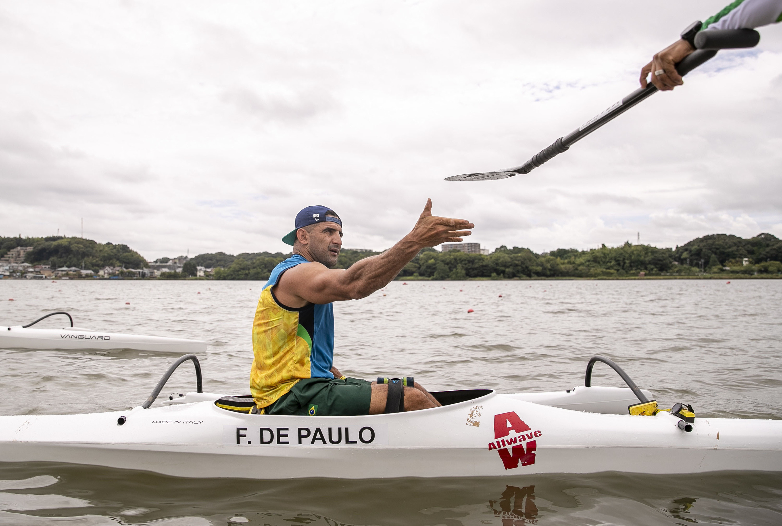 Fernando Rufino, da paracanoagem, fecha participação de MS