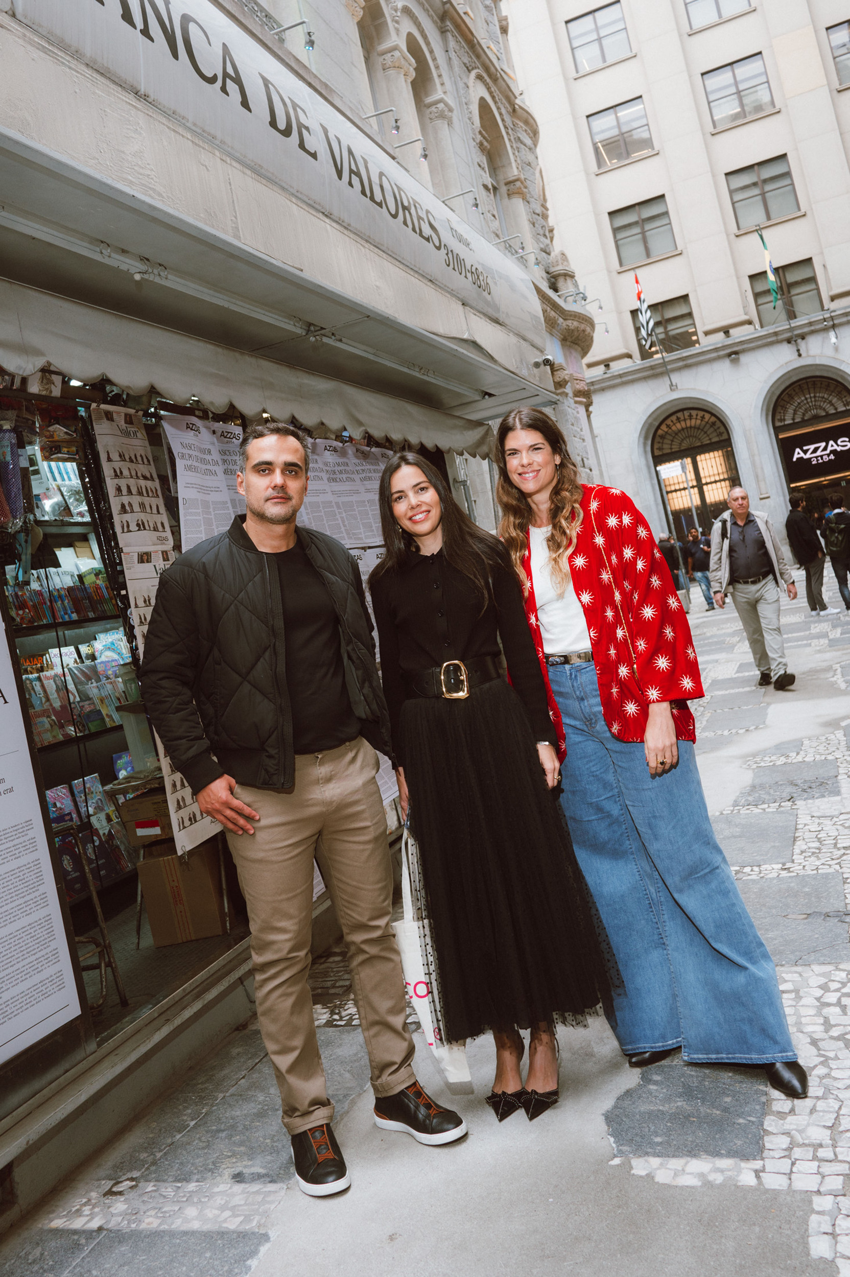 Thiago Hering, Gisela Dantas e Taci Abreu - Foto: Leca Novo