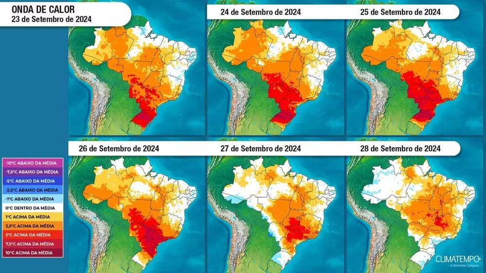 A primavera deve trazer chuvas irregulares para Mato Grosso do Sul 