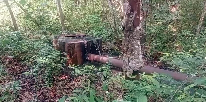 Flagrante aconteceu na última quinta-feira e dejetos acabaram escoando para atrativos como Balneário do Sol e Ecoparque Porto da Ilha