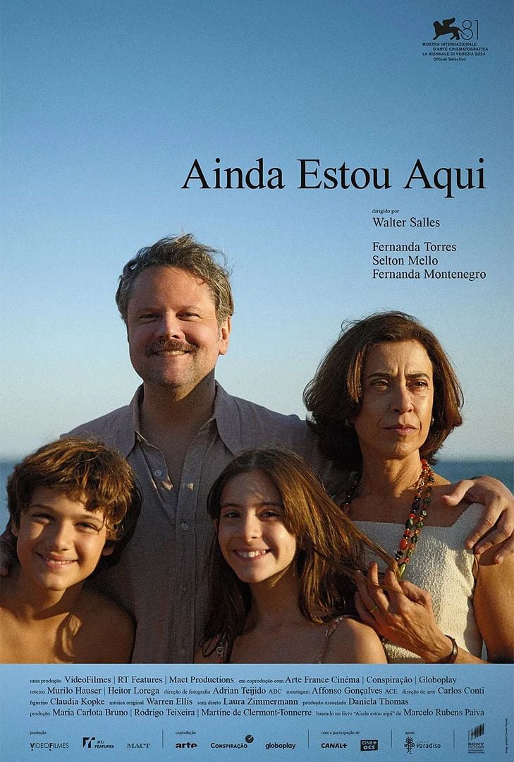 Fernanda Torres como Eunice Paiva em "Ainda Estou Aqui"