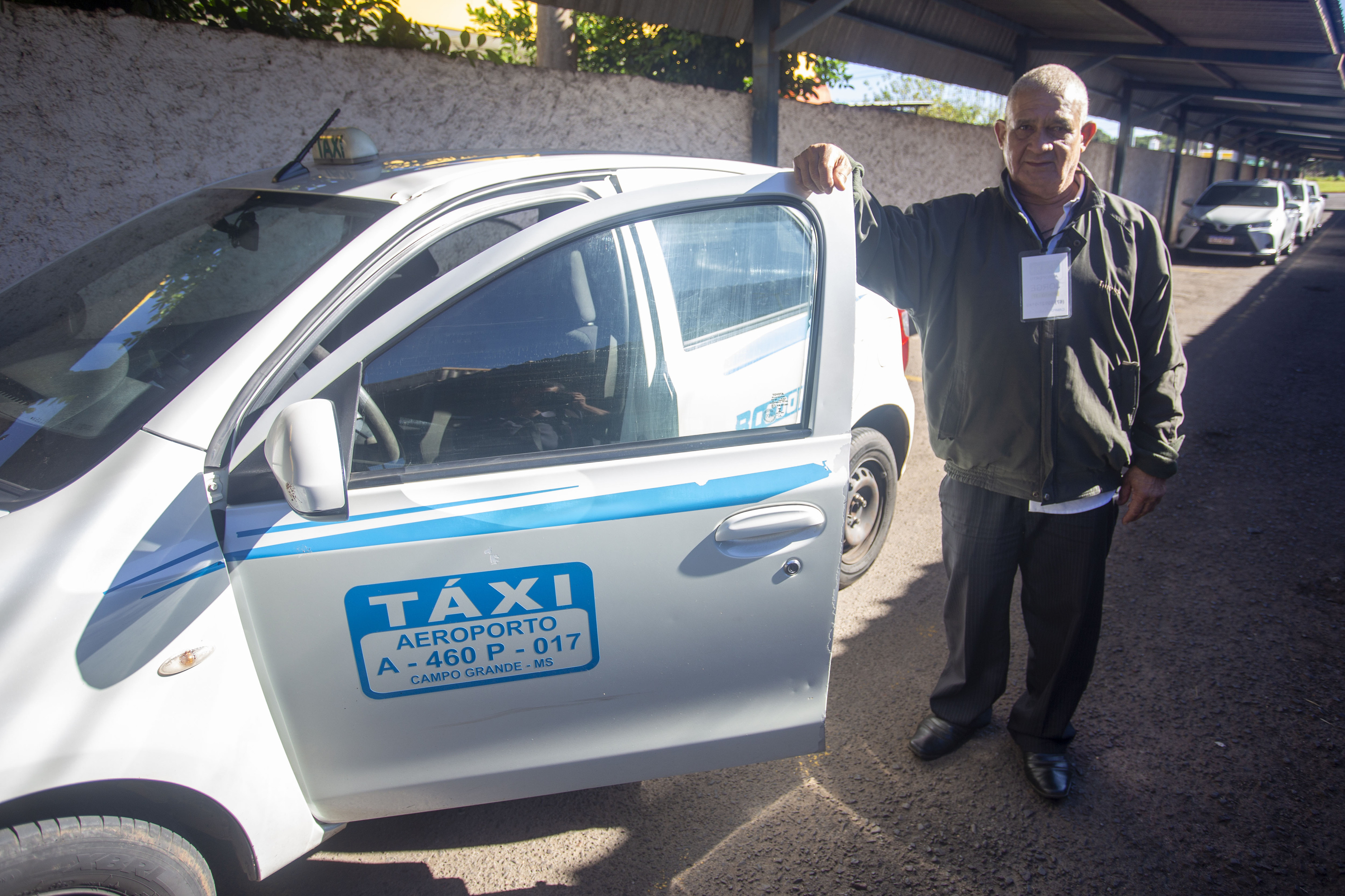 Jorge é um dos taxistas beneficiados com a fábrica em Inocência