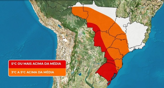 Semana terá calor e tempo seco em MS
