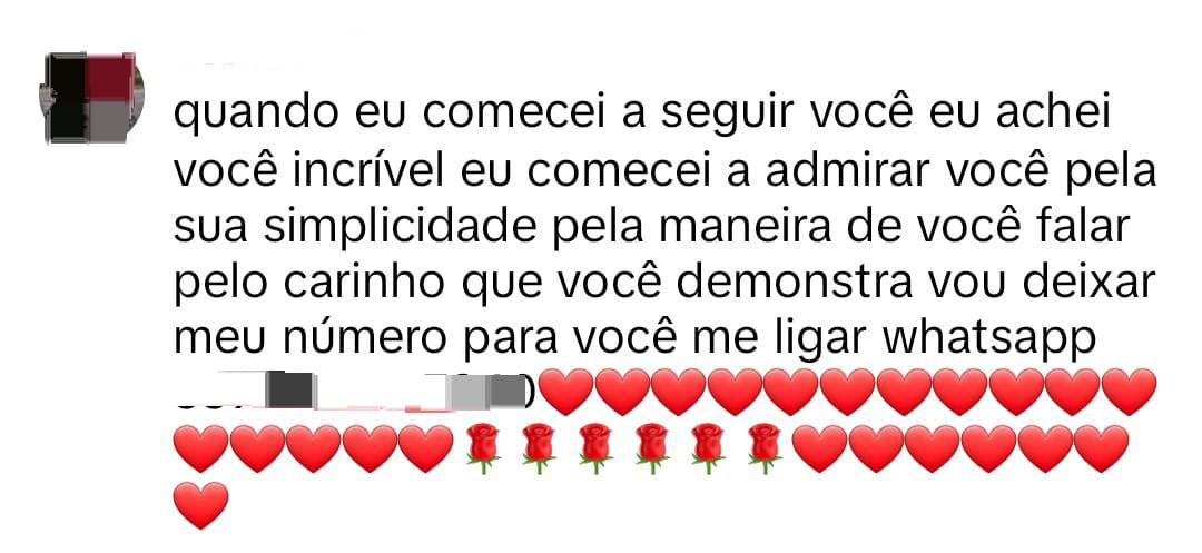 Somando mais de 1 milhão de seguidores em todos os perfis, José Fernandes tem milhares de mulheres apaixonadas fazendo juras de amor em suas redes