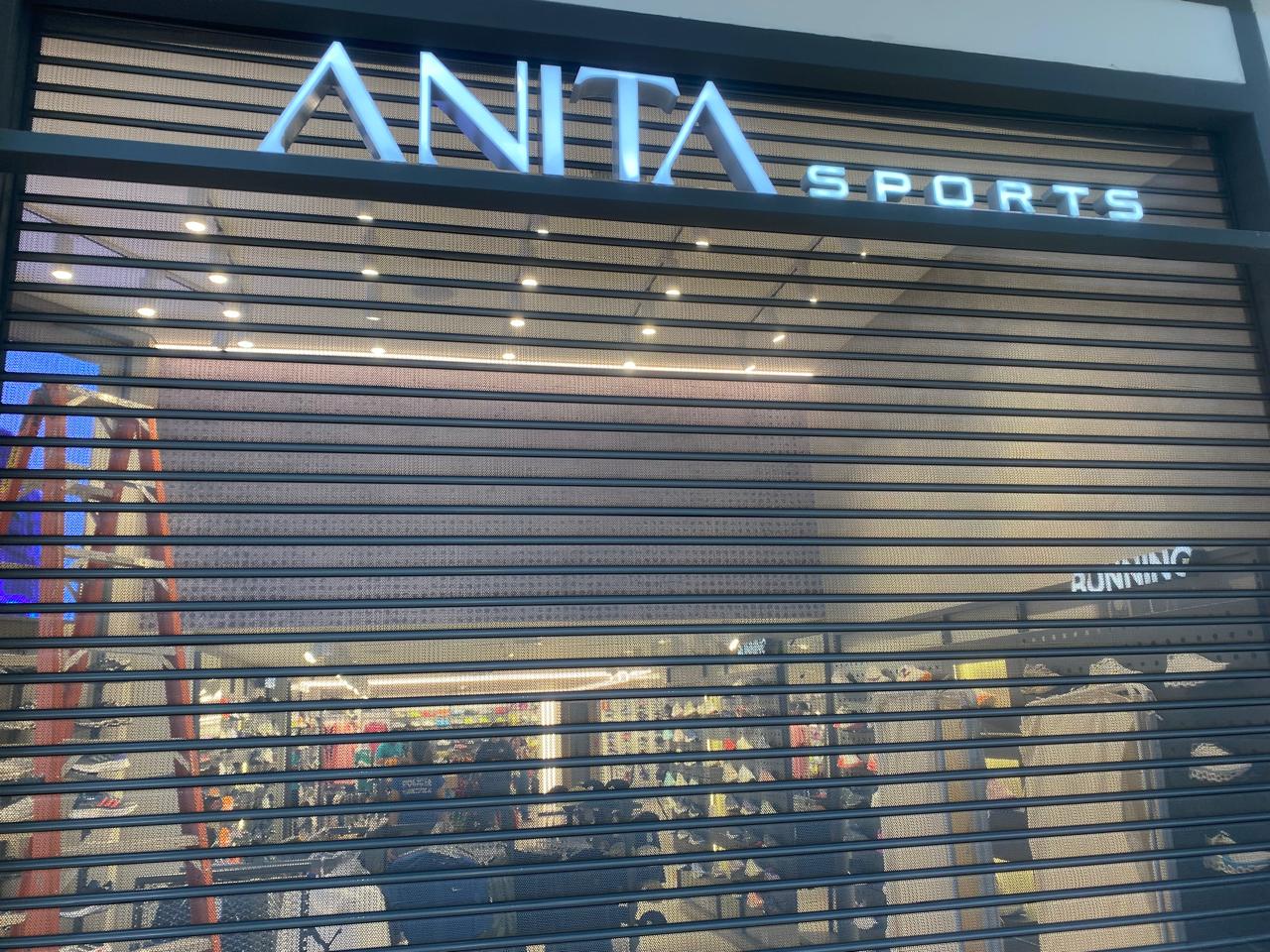 Loja Anita Sports, onde o disparo aconteceu