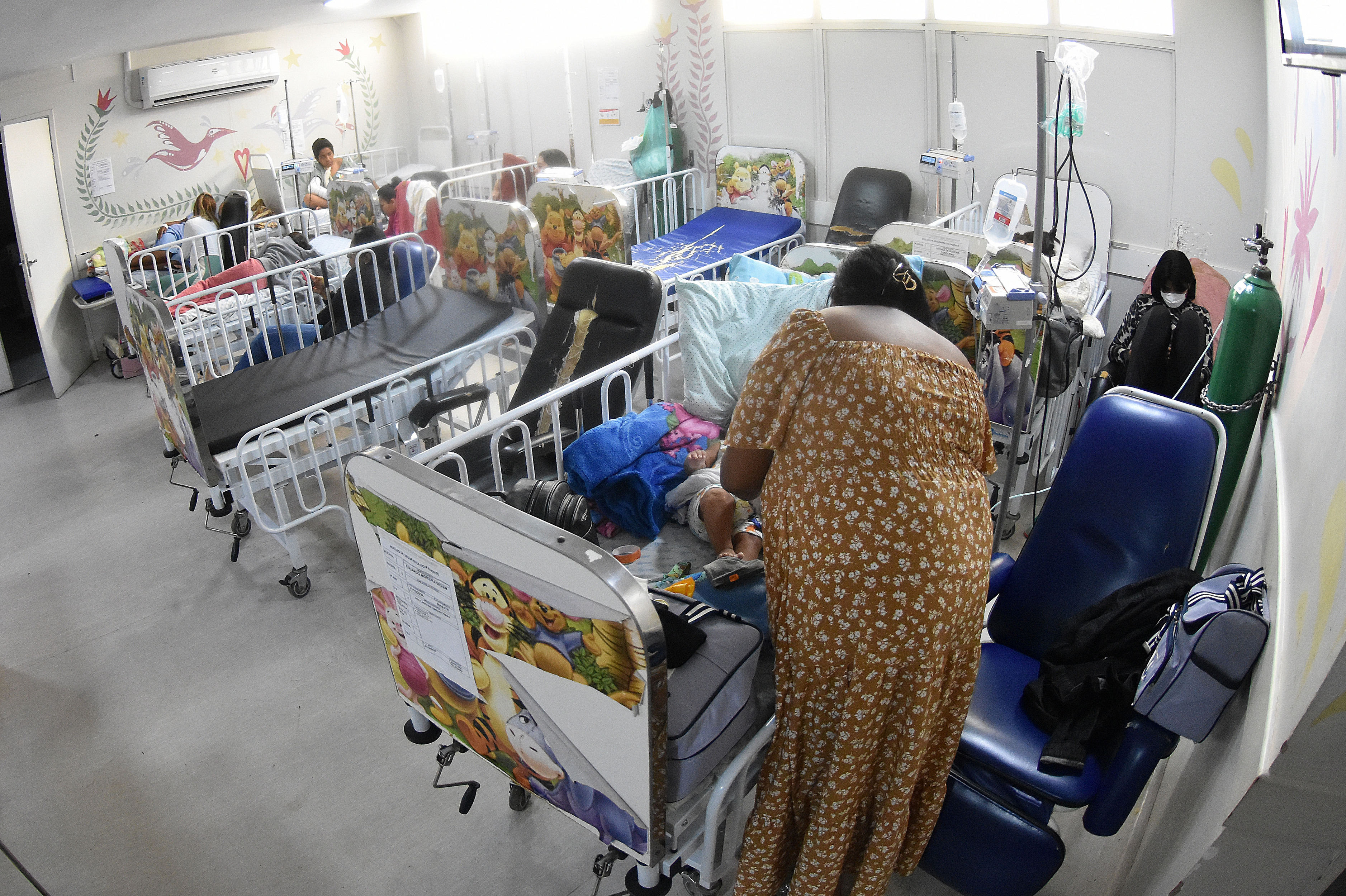 UTI pediátrica na Santa Casa costuma ter taxa de ocupação acima de 100%