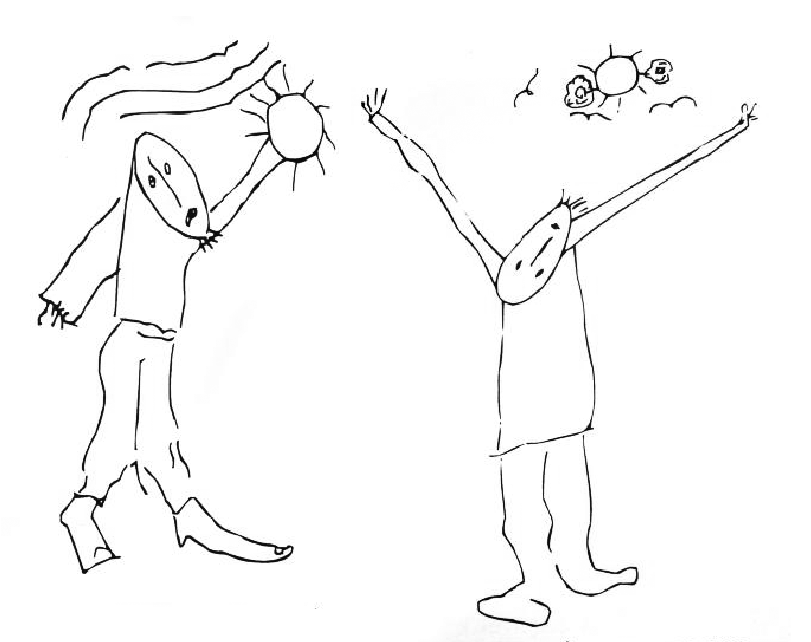 Desenhos criados por Manoel de Barros - Foto: Reprodu&ccedil;&atilde;o