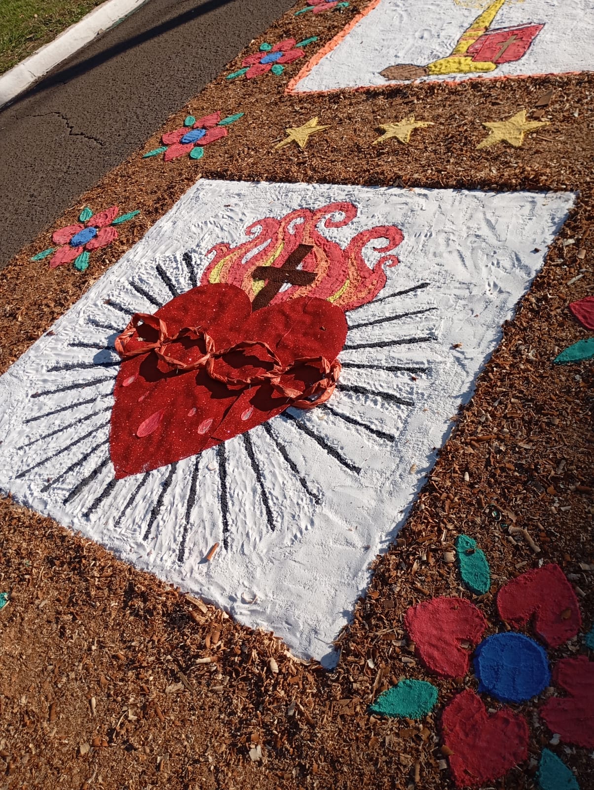 Milhares de católicos participaram da celebração de Corpus Christi em Campo Grande