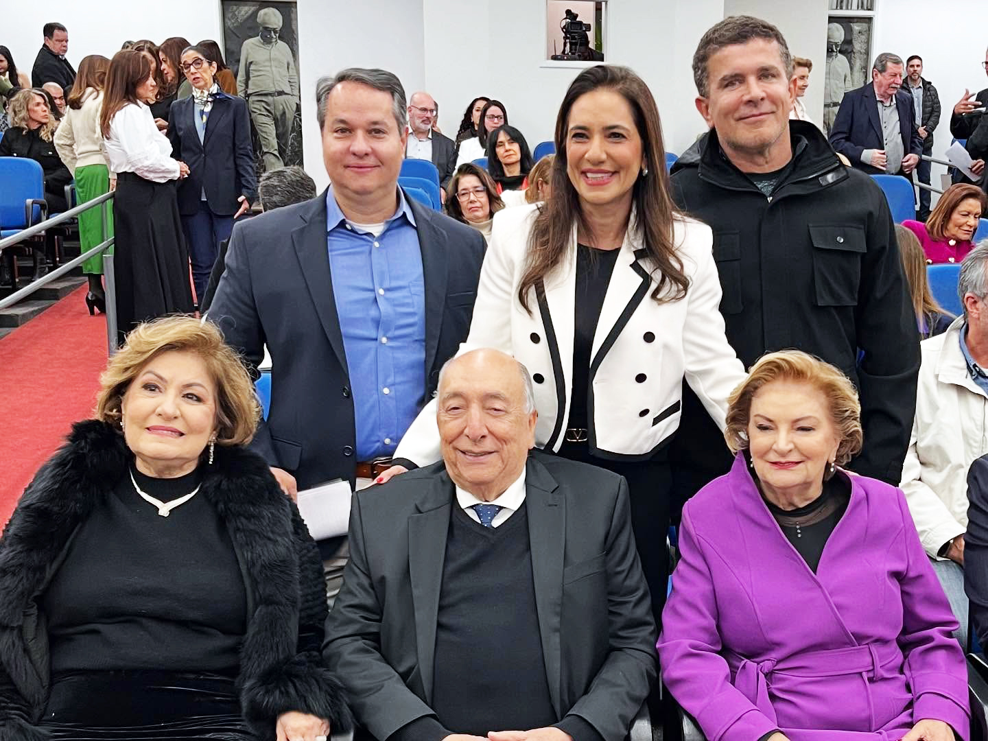 Homenagem professores Pedro Chaves e Therezinha