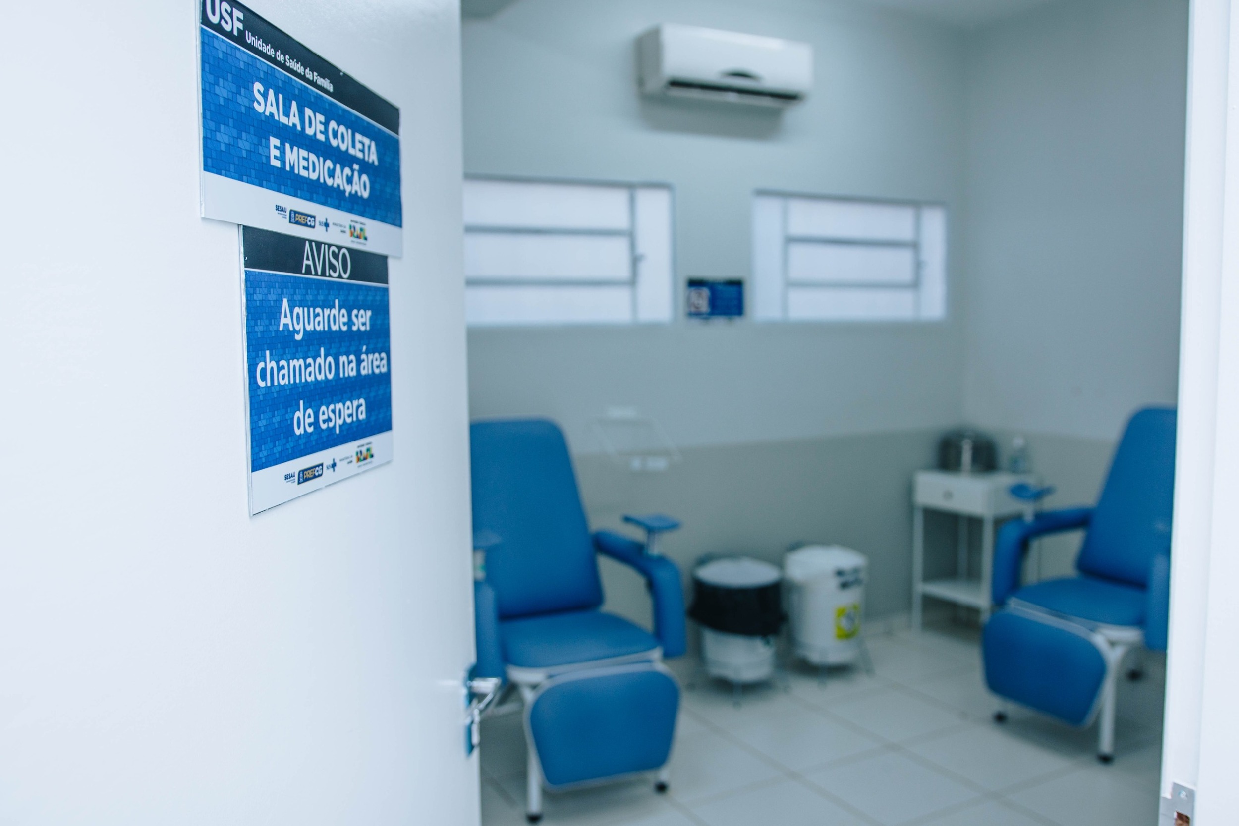 Fachada reformada da unidade
