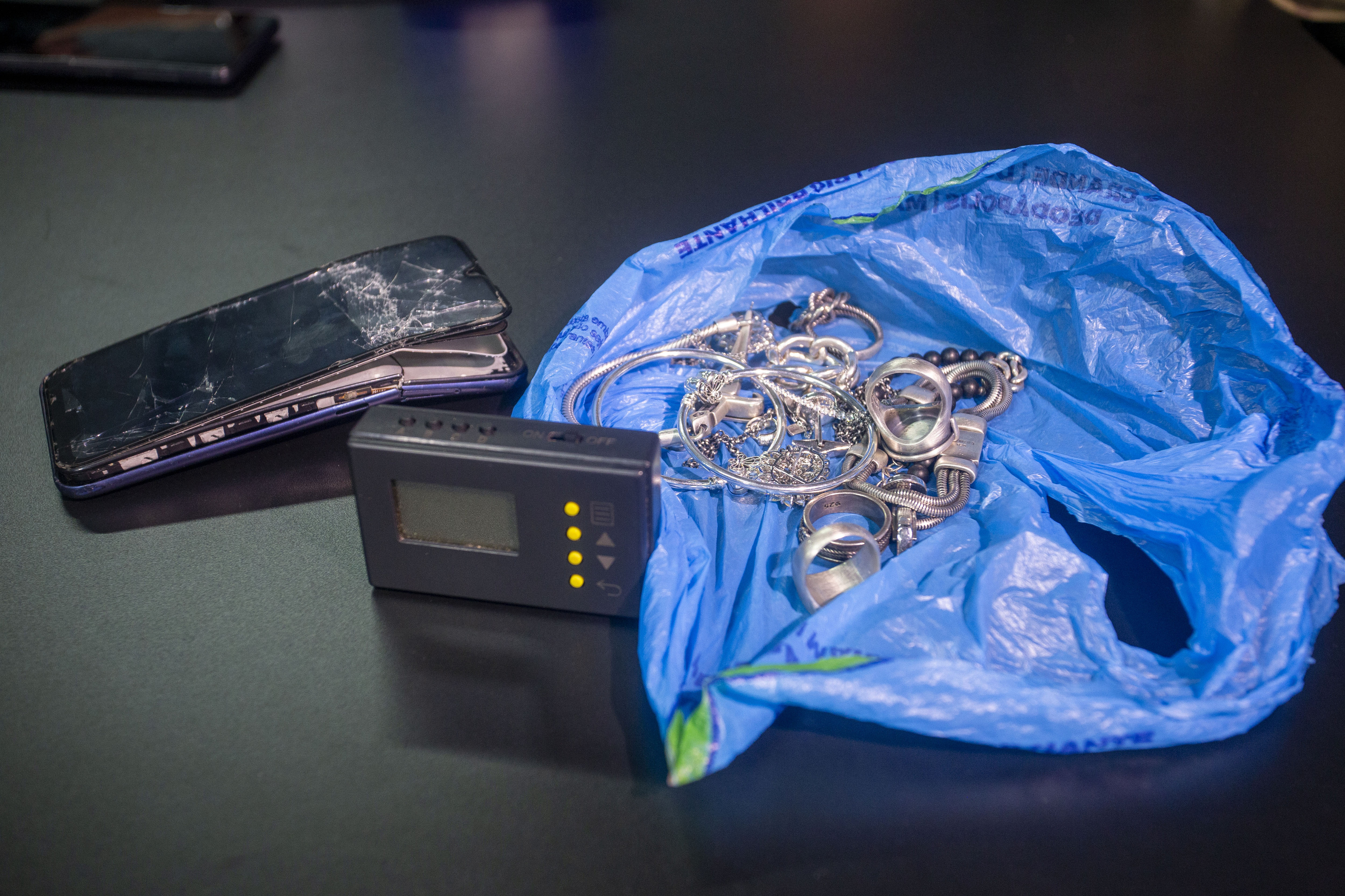 Titular do GARRAS, delegado Reginaldo Salomã, em coletiva de imprensa