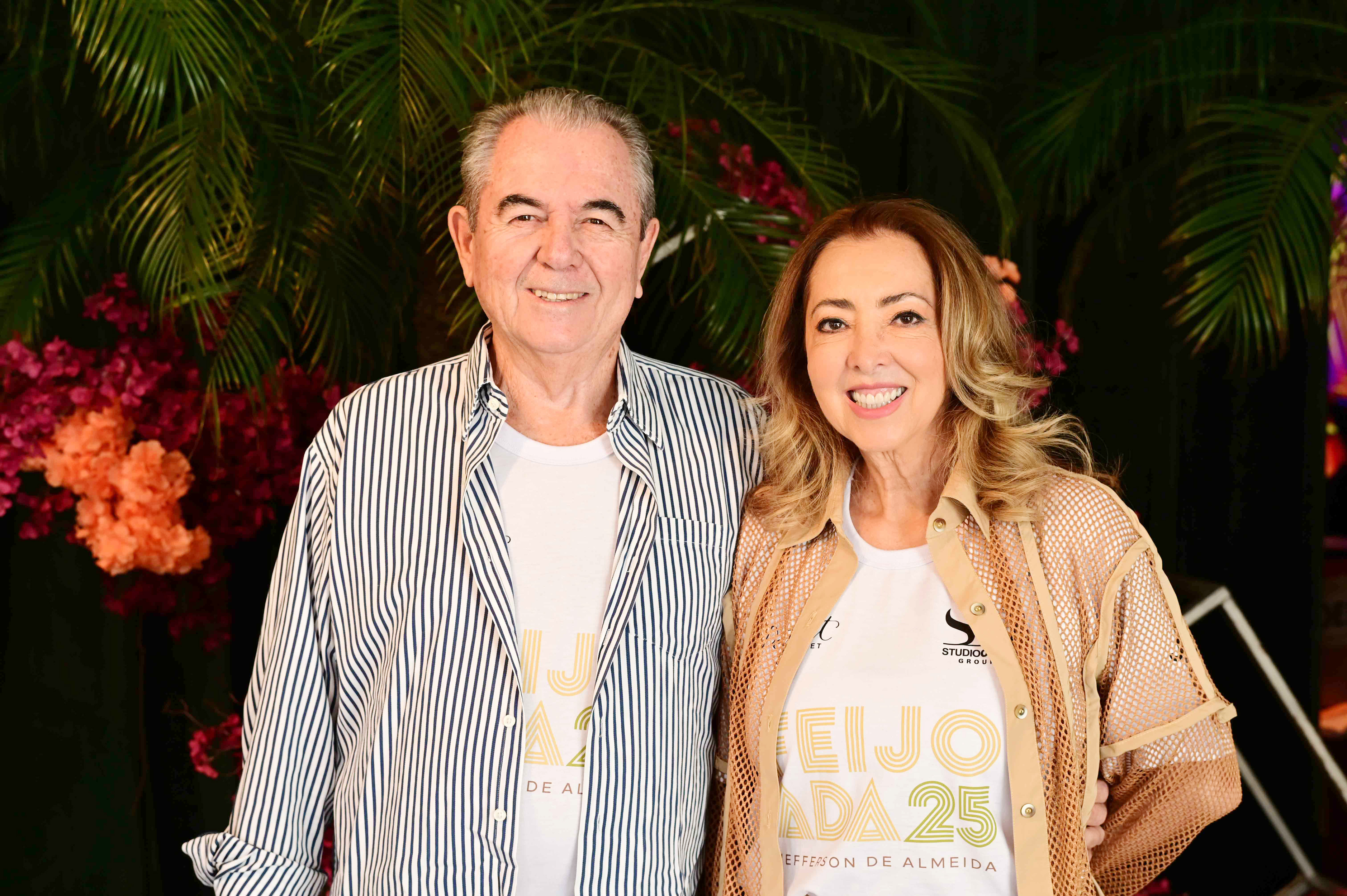 Claudio de Souza e Nelly Braga de Souza - Foto: Studio Vollkopf