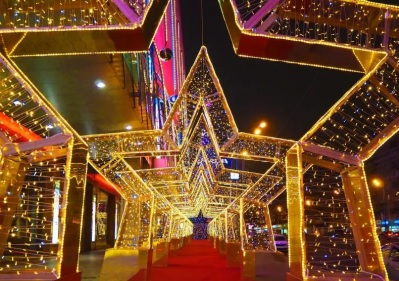 Pórtico de estrelas está entre as decorações previstas