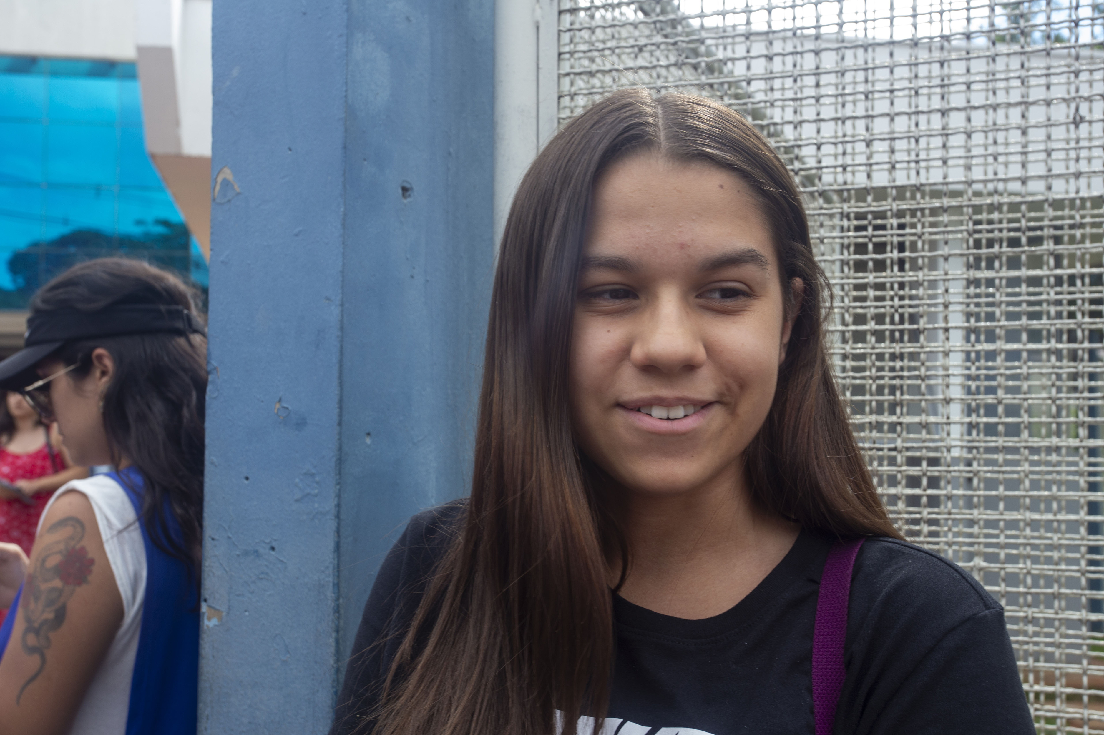 Estudantes começaram a sair da prova a partir das 14h30 (horário de MS)