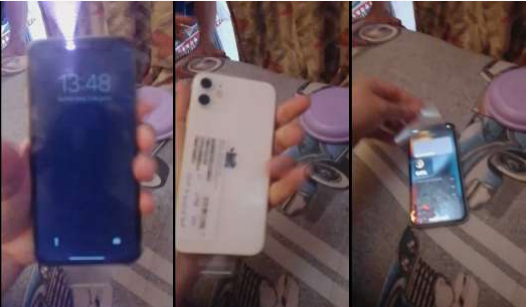 Iphone 11 recebido por Kleyton dentro do pres&iacute;dio, intermediado por um agente penitenci&aacute;rio