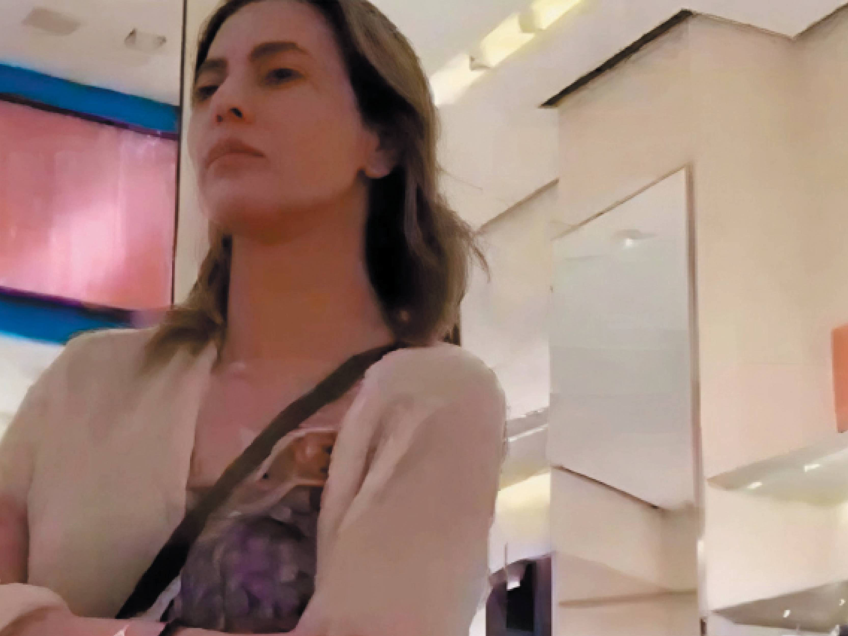 A senadora sul-mato-grossense Soraya Thronicke (Podemos) durante reuni&atilde;o da CCJ do Senado