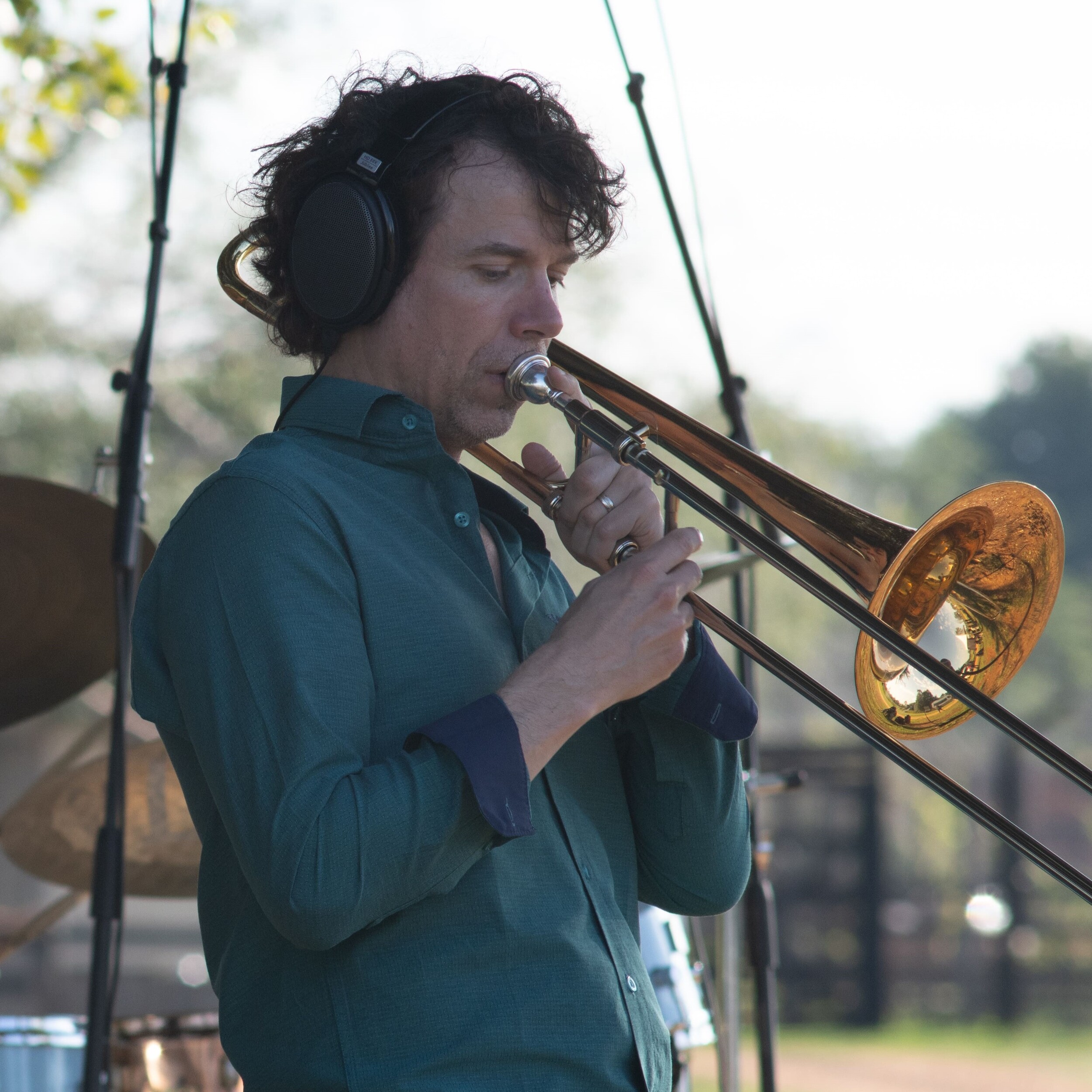 A partir da esquerda, Bianca Bacha, Ana Ferreira, Ryan Keberle, Gabriel Basso e Sandro Moreno