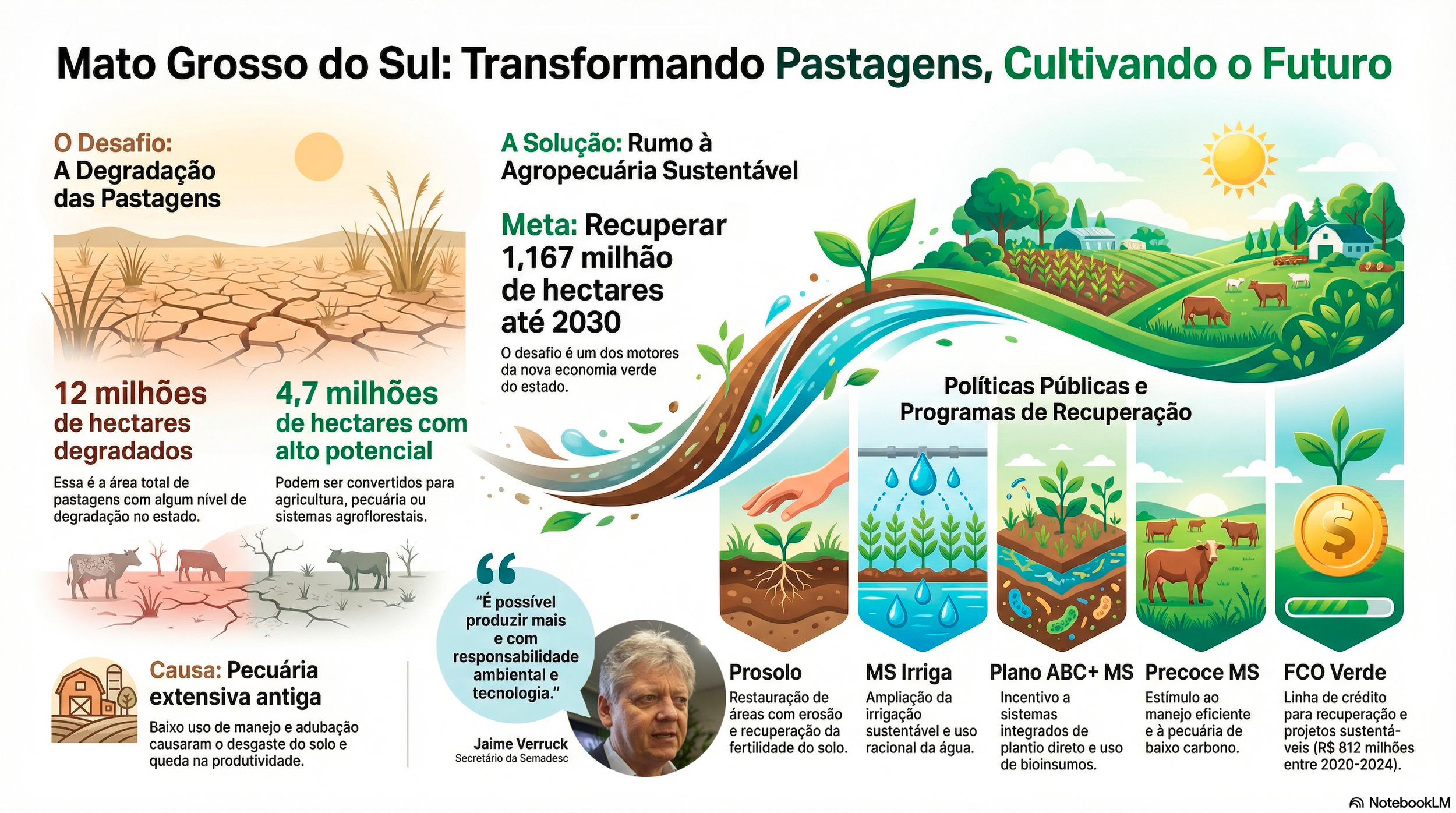 &Aacute;reas podem ser recuperadas e t&ecirc;m potencial de virar &aacute;reas de cria&ccedil;&atilde;o de gado