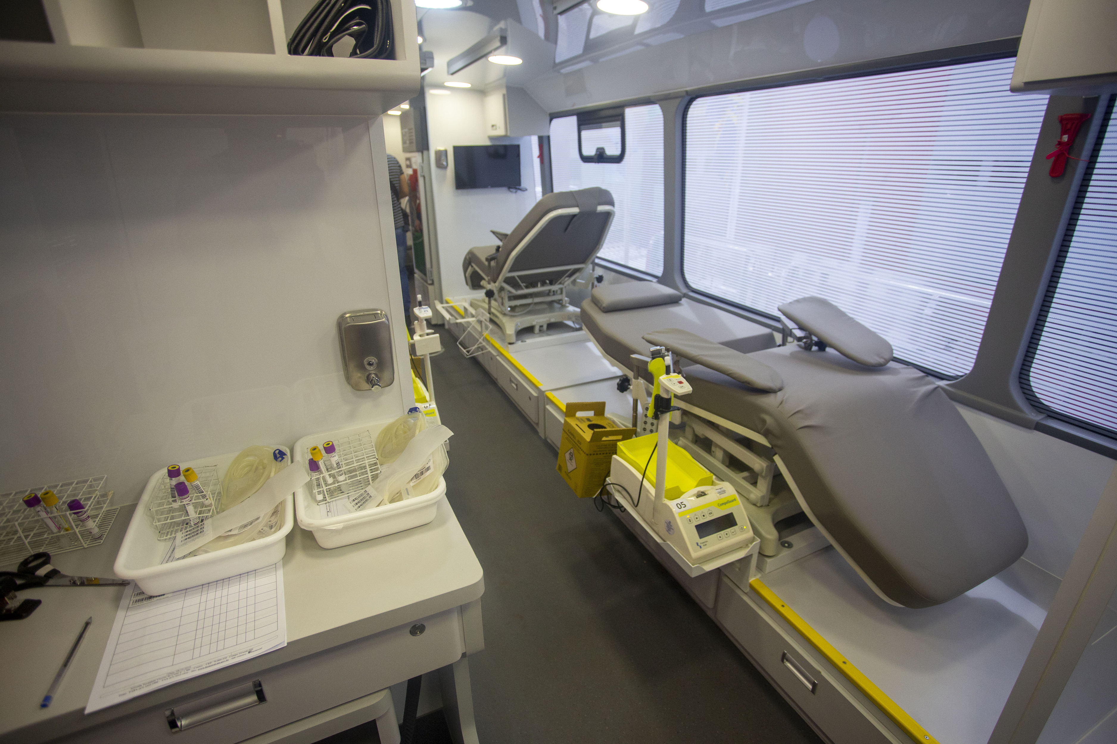 &Ocirc;nibus da vida vai percorrer os 79 munic&iacute;pios em busca de novos doadores de sangue