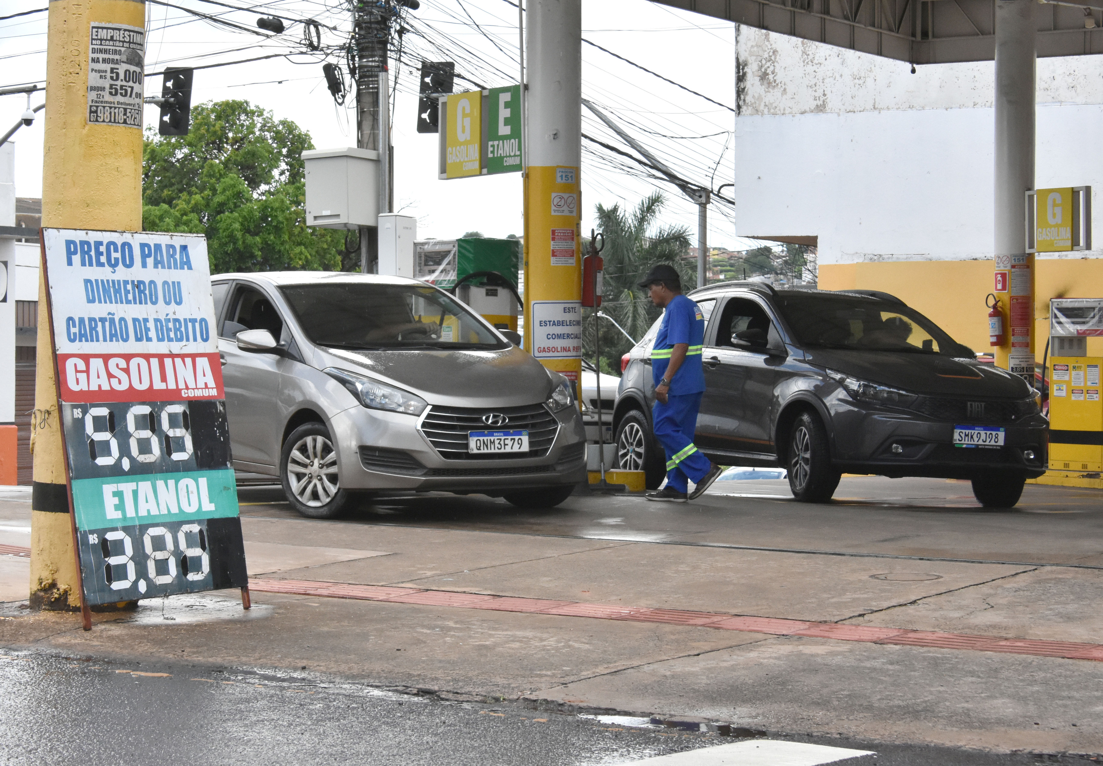 Em Campo Grande, o litro da gasolina varia de R$ 5,53 a R$ 5,99