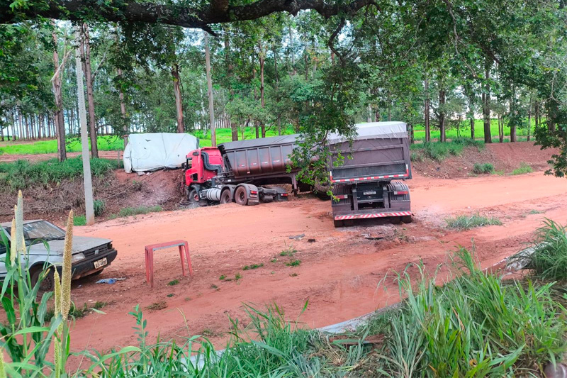 V&iacute;timas estavam na picape que foi atingida na sa&iacute;da de um posto de combust&iacute;veis na regi&atilde;o nordeste do Estado (Fatos MS)