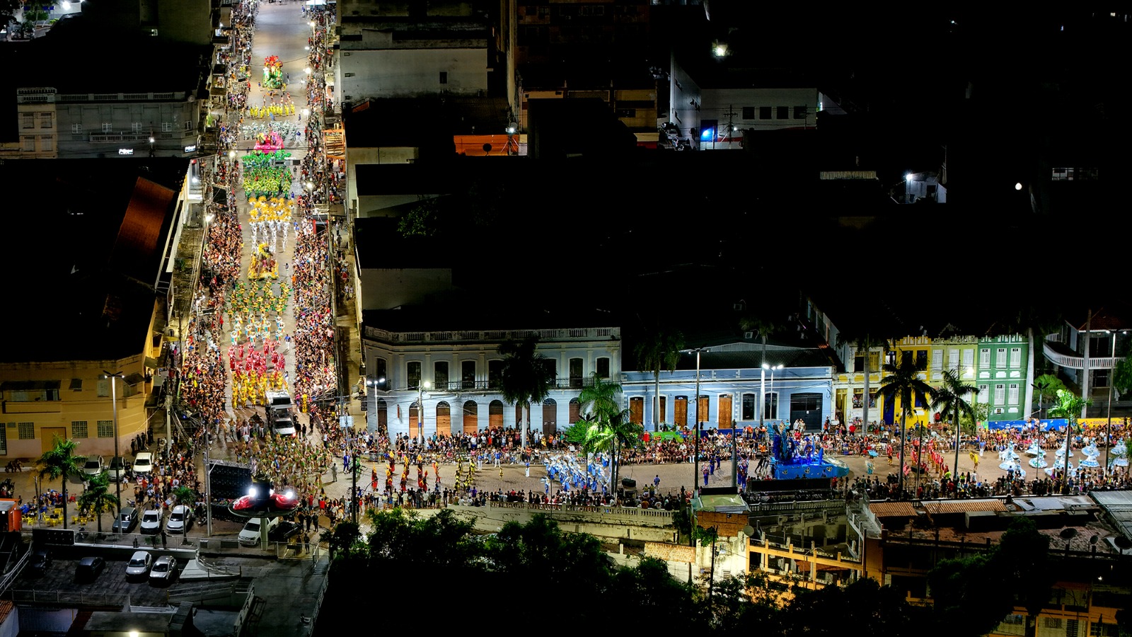 A folia pantaneira concentrou um público de 111 mil expectadores, segundo o Observatório de Turismo do Pantanal