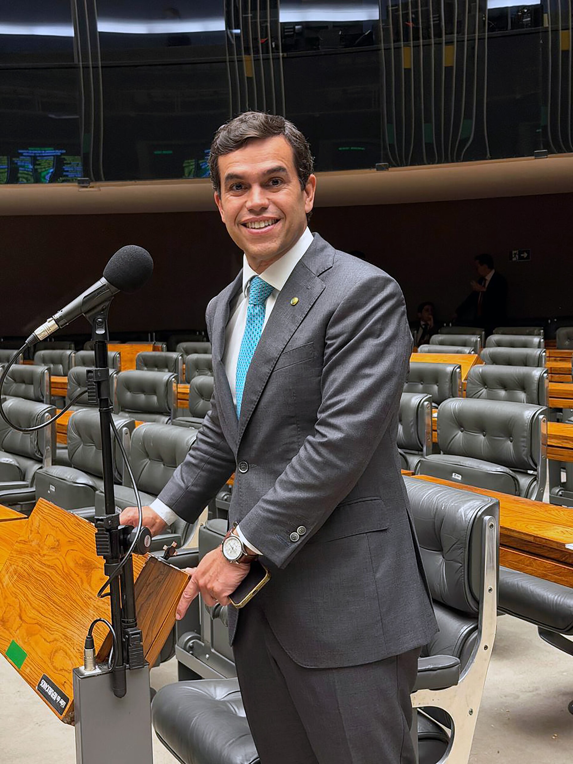 O deputado federal Beto Pereira, que vai para o Republicanos