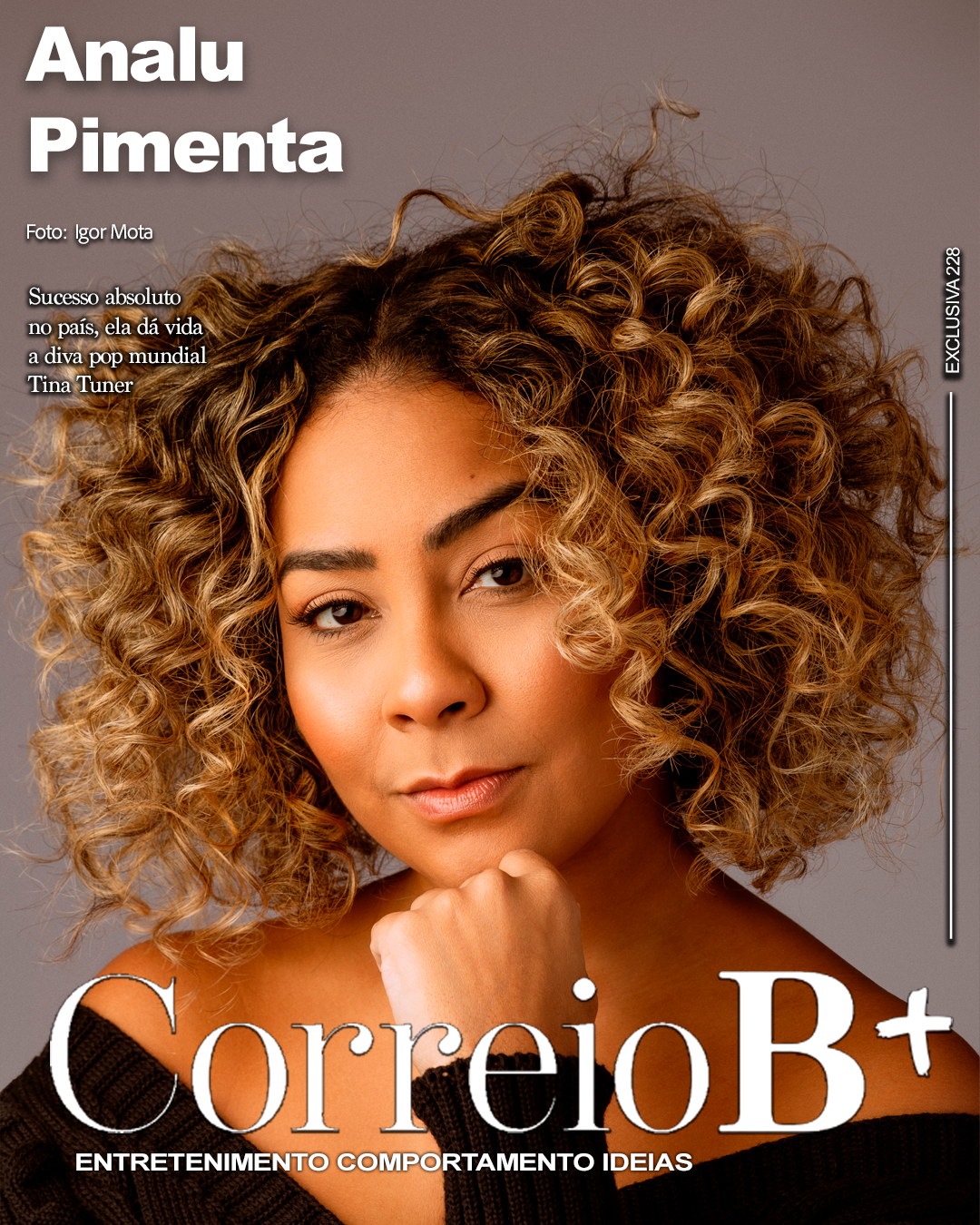 Entrevista exclusiva com a atriz Analu Pimenta, ela d&aacute; vida e canta Tina Turner em musical 