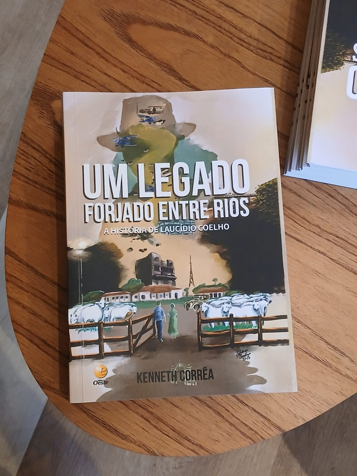 Bisneto resgata a hist&oacute;ria da pr&oacute;pria fam&iacute;lia e de Mato Grosso do Sul em biografia sobre Lauc&iacute;dio Coelho