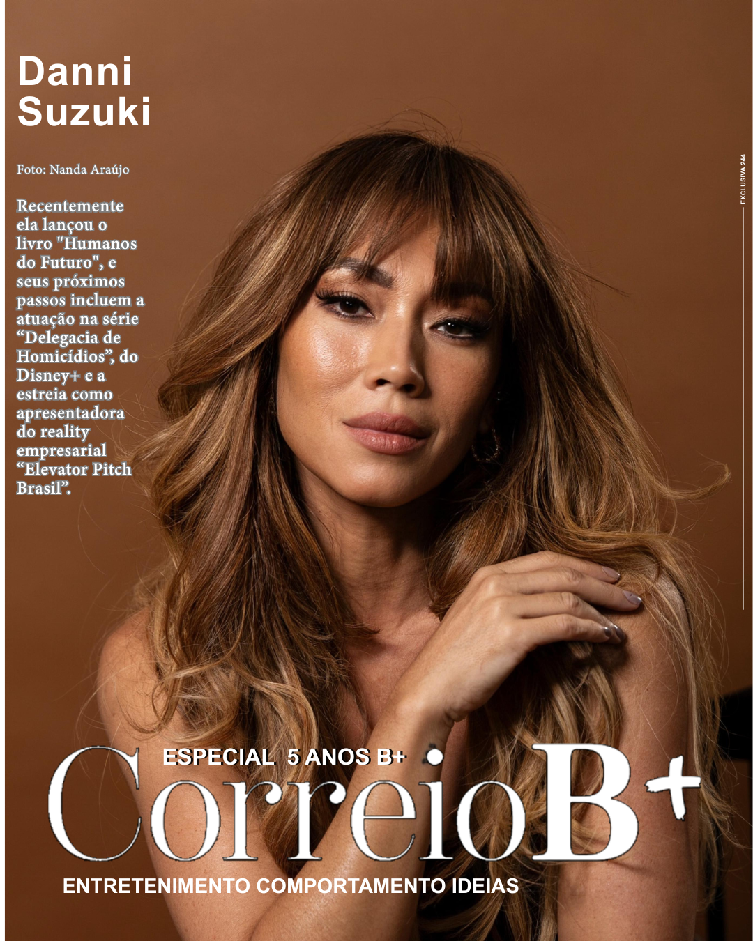 Entrevista exclusiva com a atriz, apresentadora e diretora Danni Suzuki
