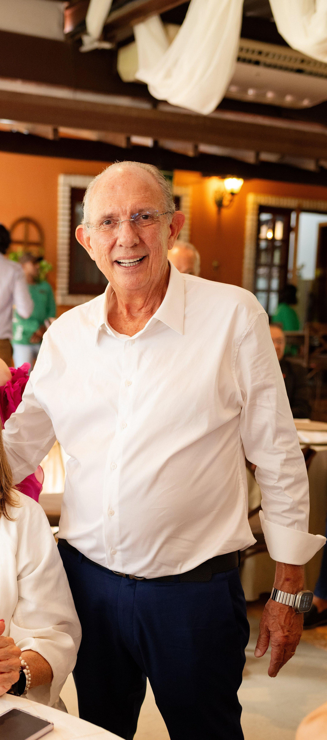 Geraldo Maiolino, inaugurando idade nova hoje