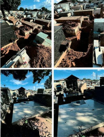 No local, foram encontradas ossadas humanas sem registro eficaz