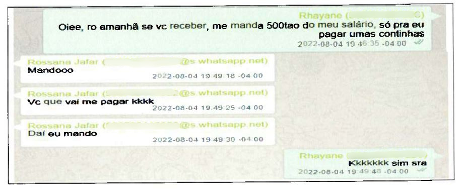 Rhayane Fanaia foi casada com Giovani Jafar at&eacute; final de 2024, que era filho de Rossana Jafar, ex-esposa de dono de gr&aacute;fica investigada