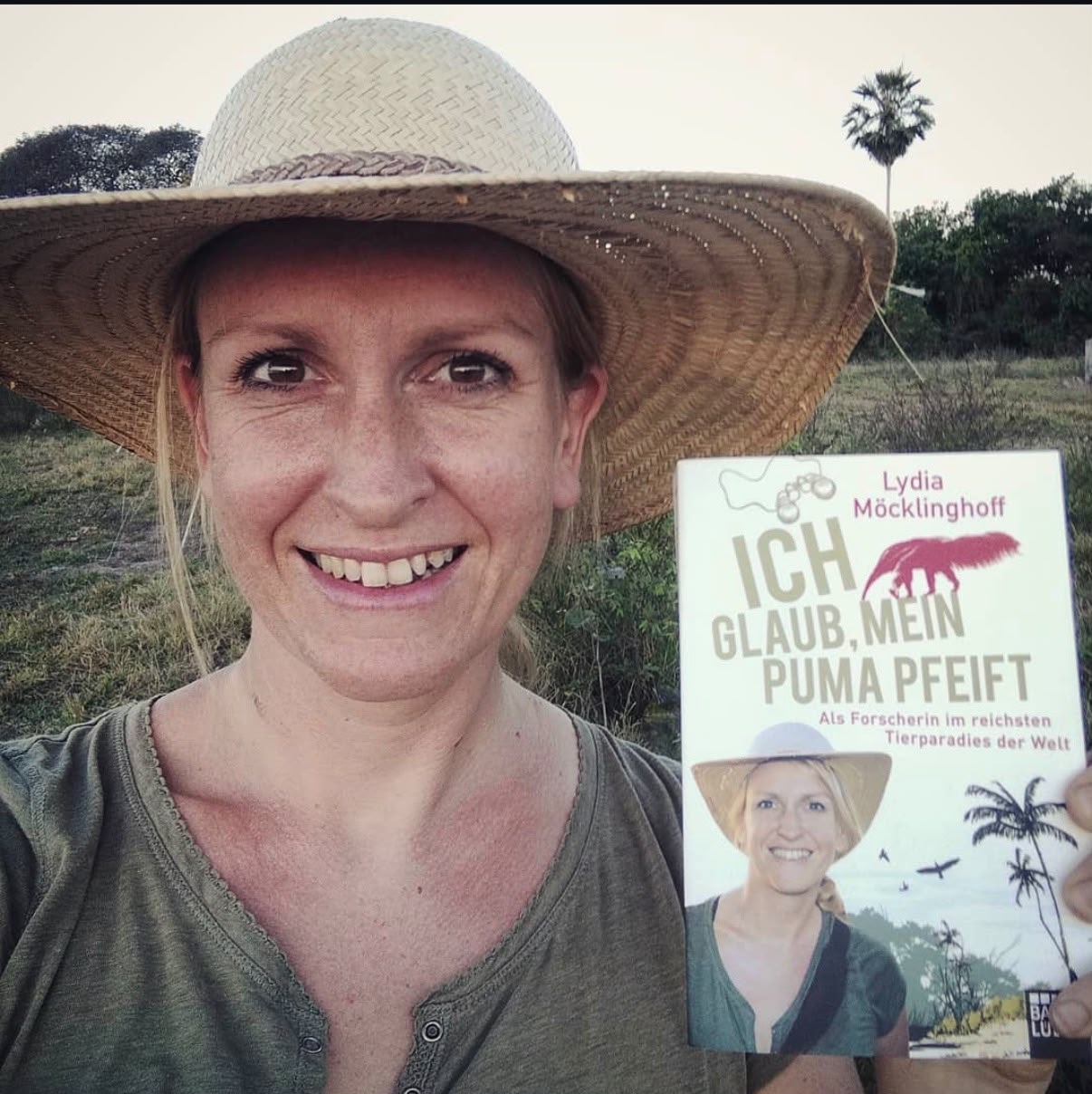 Lydia M&ouml;cklinghoff escreveu um livro sobre sua pesquisa no Pantanal 