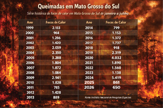 Em 2024, os inc&ecirc;ndios florestais no Pantanal devastaram mais de 2 milh&otilde;es de hectares do bioma