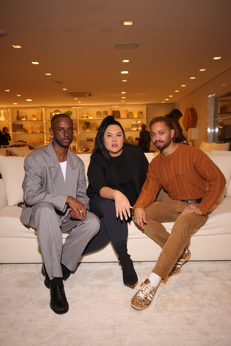 Gabriel Rosa, Karol Suguikawa e Nichola Oher
