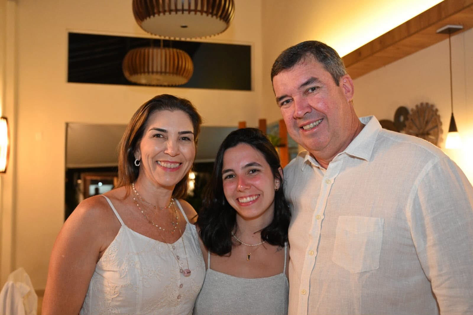  M&ocirc;nica, Marcela e Eduardo Riedel