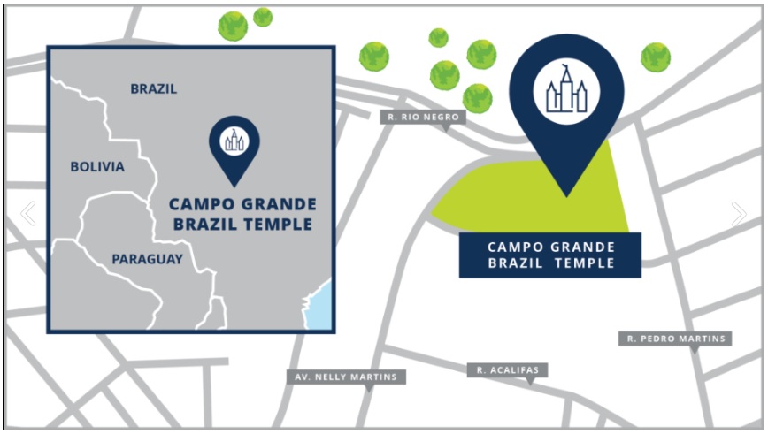 Templo ser&aacute; constru&iacute;do em terreno no Carand&aacute; Bosque