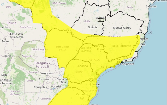 Na &uacute;ltima semana, temporal causou alagamento de diversas vias em Campo Grande