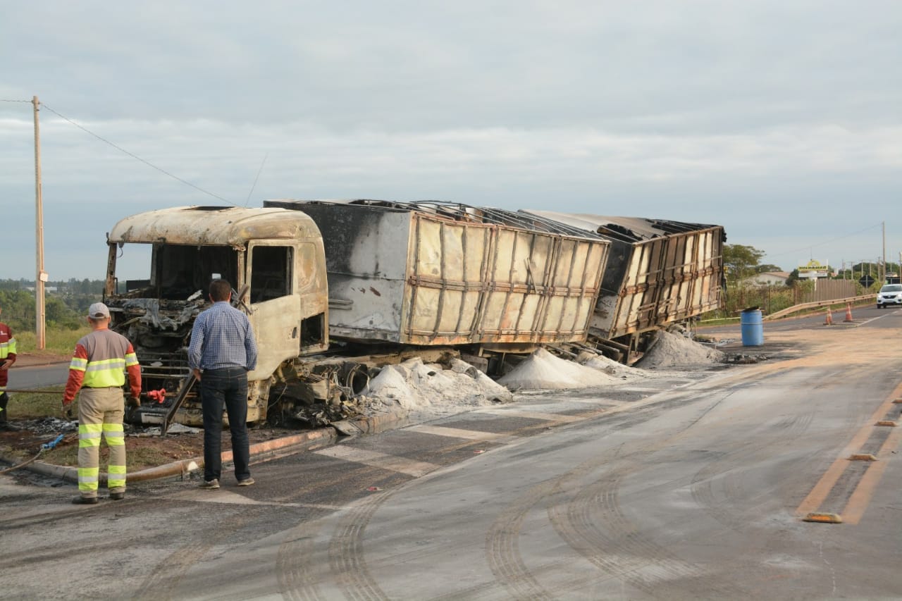 Carreta Explosão