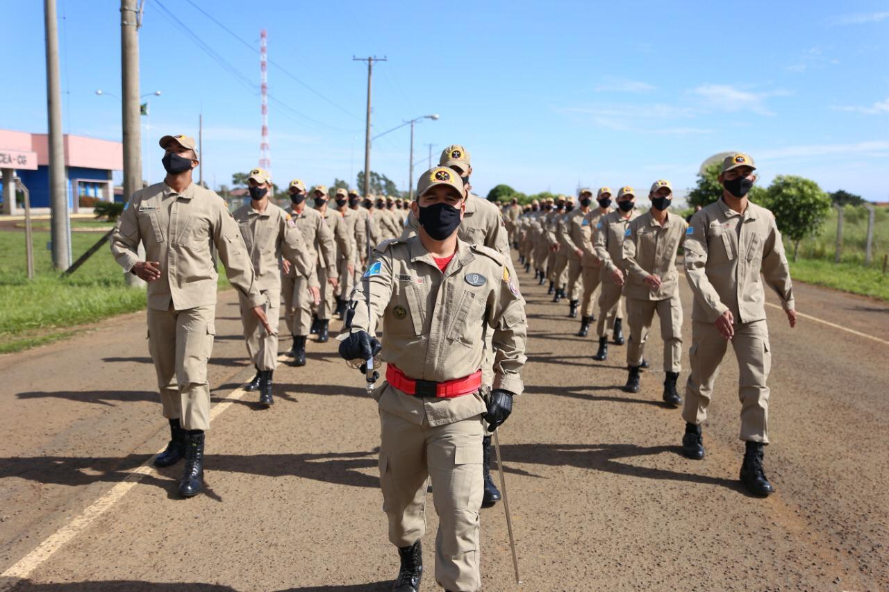 Promoção de Militares Concludentes do Curso de Formação de Sargento  Temporário