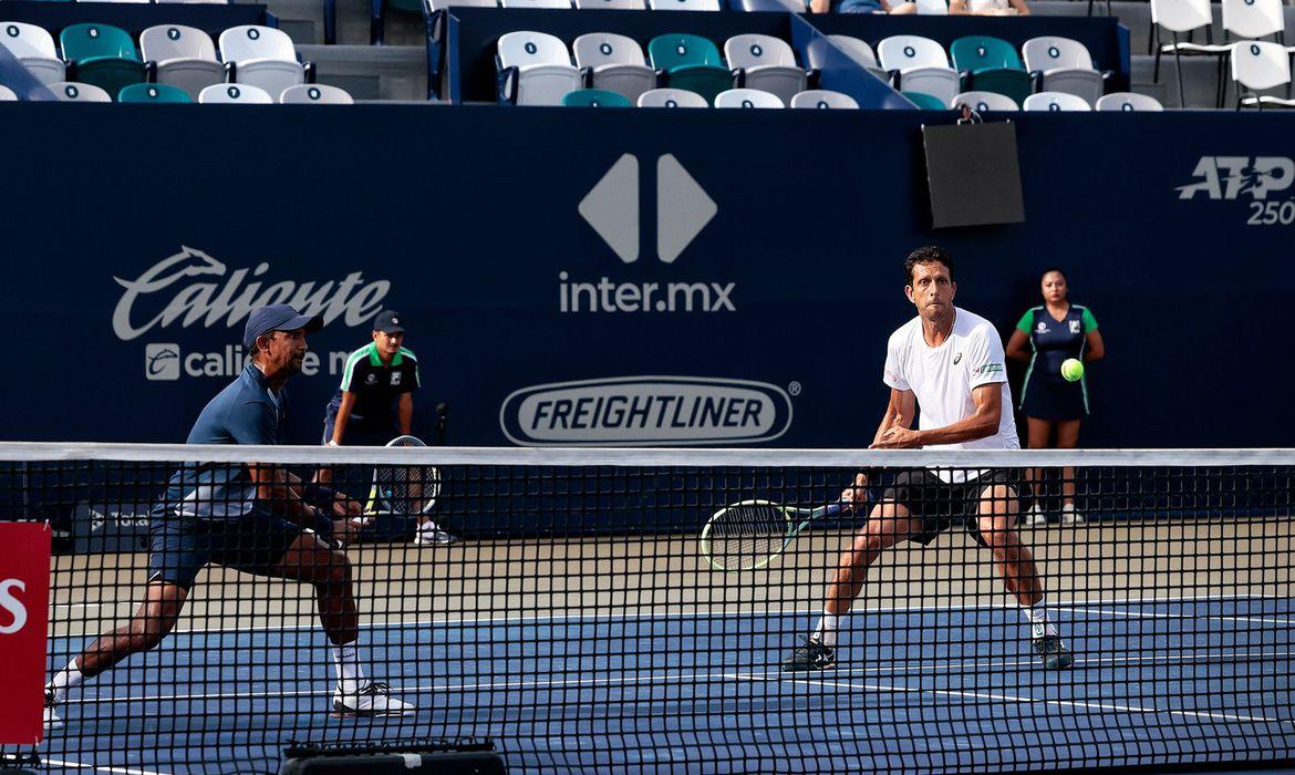 Marcelo Demoliner e Rafael Matos na final de Brasília